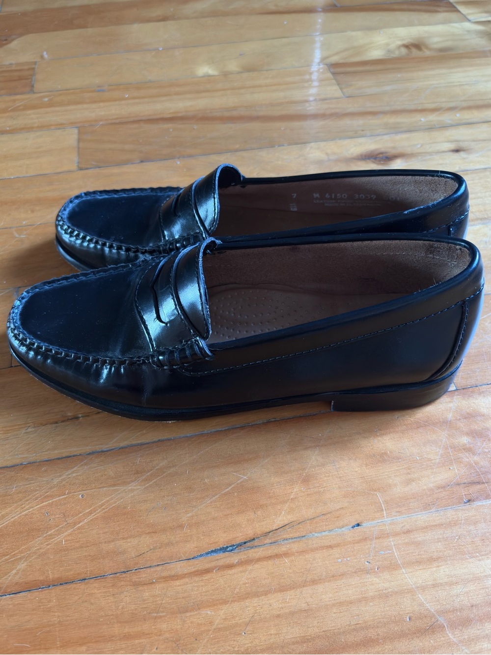 G.H. Bass black Weejuns loafers